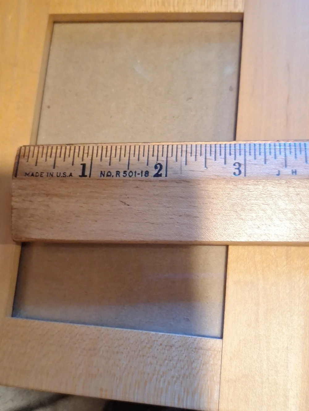 Crate&Barrel Light Wood Frame 3×5 Opening